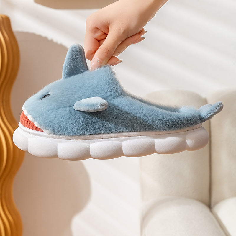 Fluffy Slippers Women Home Flat Cartoon Luxury Designer Shoes Girls Cute Fashion Winter Platform Fuzzy Fur Slides Warm Footwear