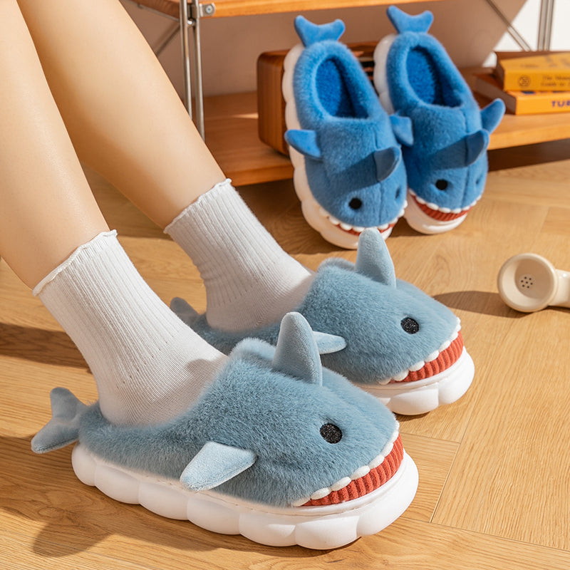Fluffy Slippers Women Home Flat Cartoon Luxury Designer Shoes Girls Cute Fashion Winter Platform Fuzzy Fur Slides Warm Footwear