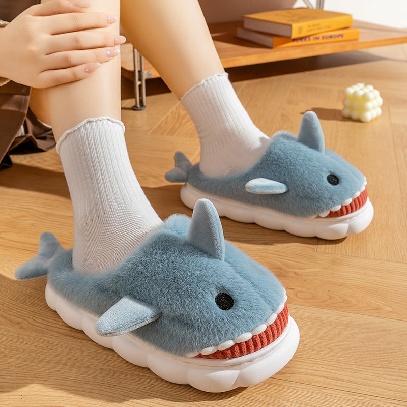 Fluffy Slippers Women Home Flat Cartoon Luxury Designer Shoes Girls Cute Fashion Winter Platform Fuzzy Fur Slides Warm Footwear