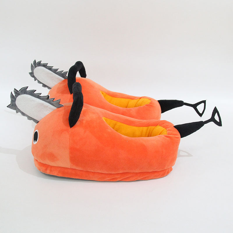 Cartoon Couple Home Slippers New Century Evangelical Soldier Plush Slippers Rei Ayanami Animation Autumn Winter Cotton Slipper