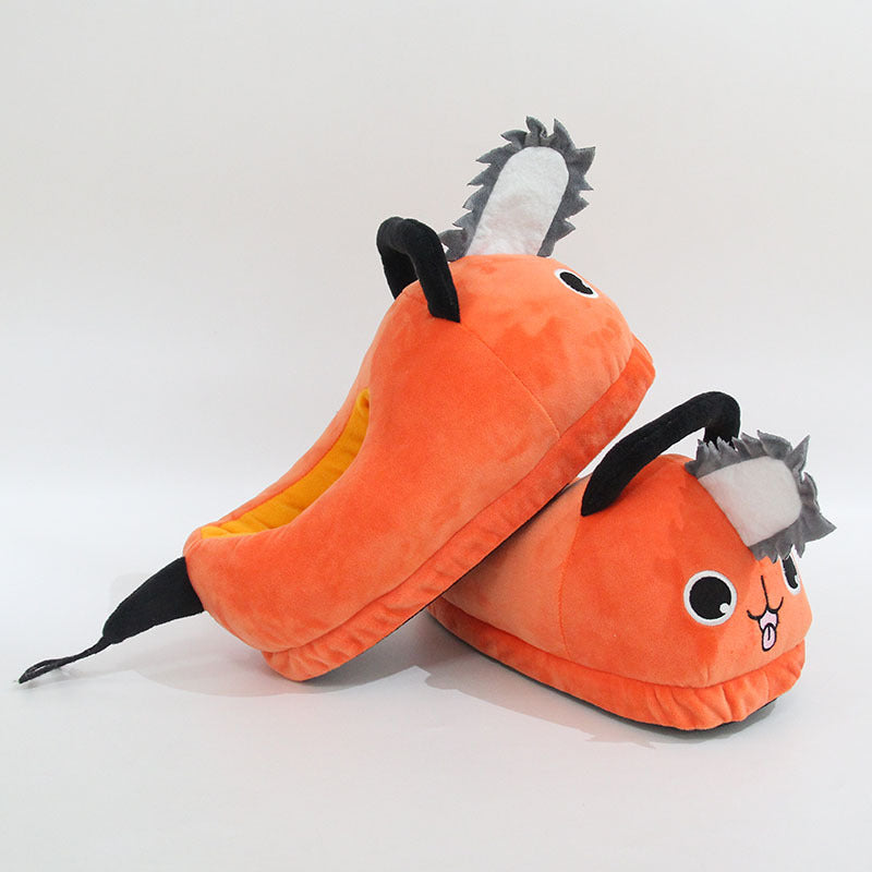 Cartoon Couple Home Slippers New Century Evangelical Soldier Plush Slippers Rei Ayanami Animation Autumn Winter Cotton Slipper