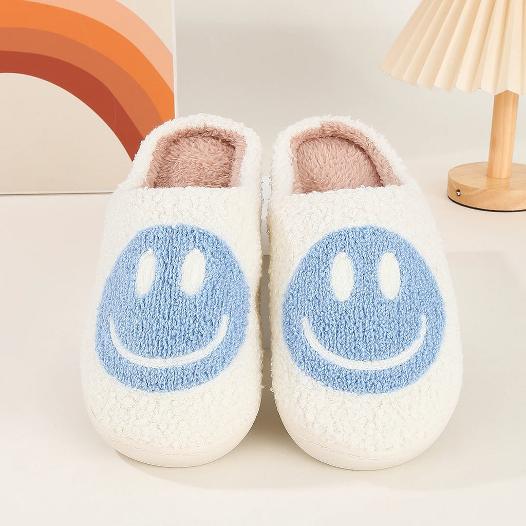 Women's Winter High-End Cotton Slippers, Women's Indoor Home Plush Warm Maternity Slippers, Couple Slippers with Added Fleece for Men in Autumn and Winter