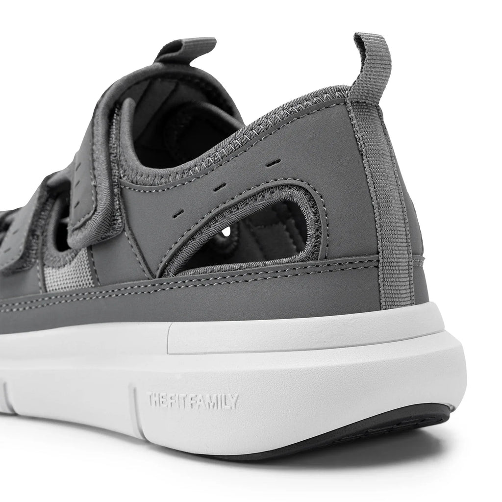 FitVille Men's Sandals Widened Diabetes Shoes Mens Casual Shoes Lightweight for Plantar Fasciitis Arch support Relief Pain
