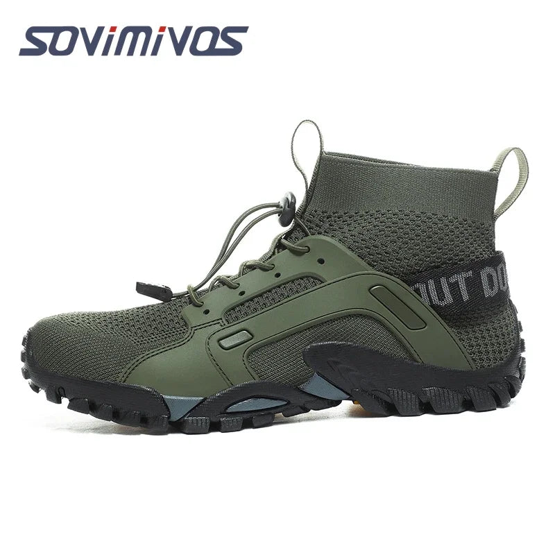 Men's Cross-Trainer | Barefoot & Minimalist Shoe | Zero Drop Sole | Wide Toe Box Man Upstream Swimming Shoes Beach Slippers