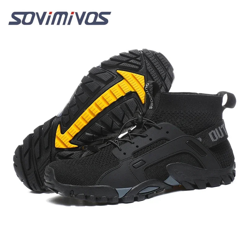 Men's Cross-Trainer | Barefoot & Minimalist Shoe | Zero Drop Sole | Wide Toe Box Man Upstream Swimming Shoes Beach Slippers