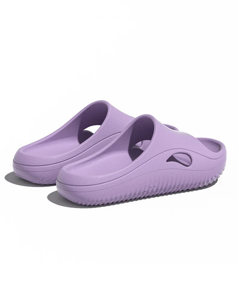 Comfortable Anti-Slip Operating Room Slippers for Men And Women Home Slippers round Toe EVA Material All Seasons Wear