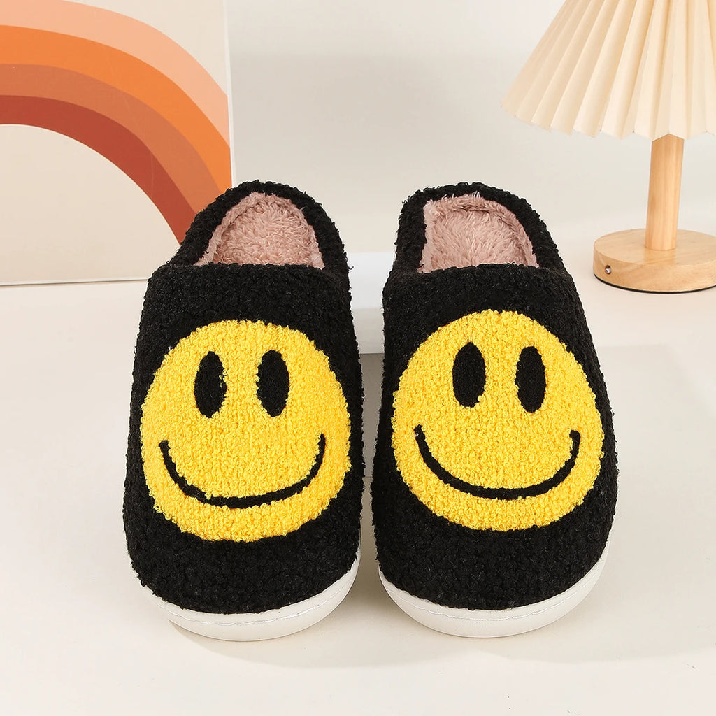 Women's Winter High-End Cotton Slippers, Women's Indoor Home Plush Warm Maternity Slippers, Couple Slippers with Added Fleece for Men in Autumn and Winter