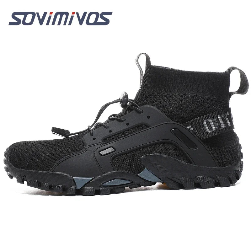Men's Cross-Trainer | Barefoot & Minimalist Shoe | Zero Drop Sole | Wide Toe Box Man Upstream Swimming Shoes Beach Slippers