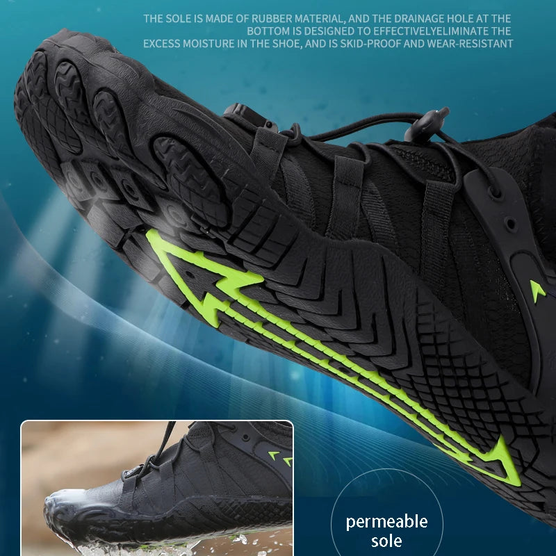 EOCENE Quick-dry Swimming Beach Wading Fitness Hiking fishing Flats Sports Aqua Casual Gym Surf Outdoor Water Sneakers Shoes