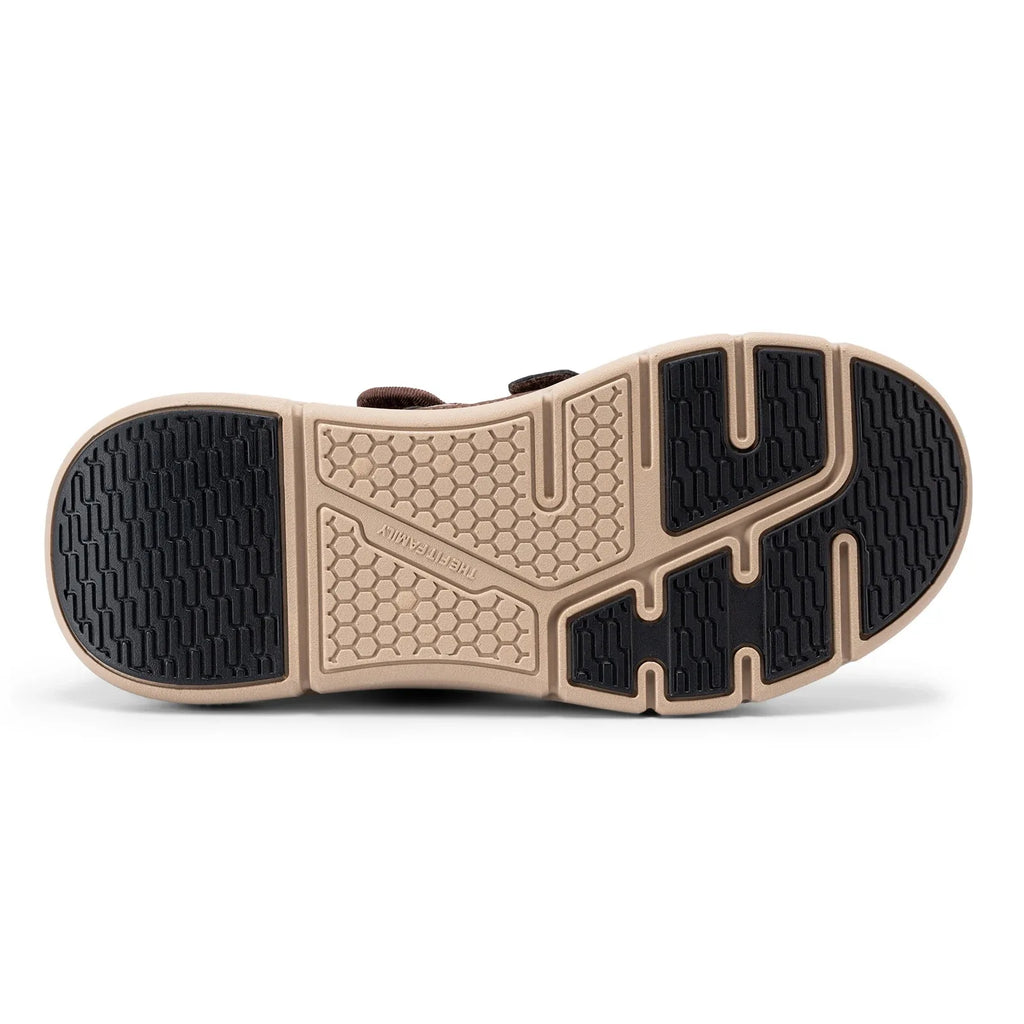 FitVille Men's Sandals Widened Diabetes Shoes Mens Casual Shoes Lightweight for Plantar Fasciitis Arch support Relief Pain