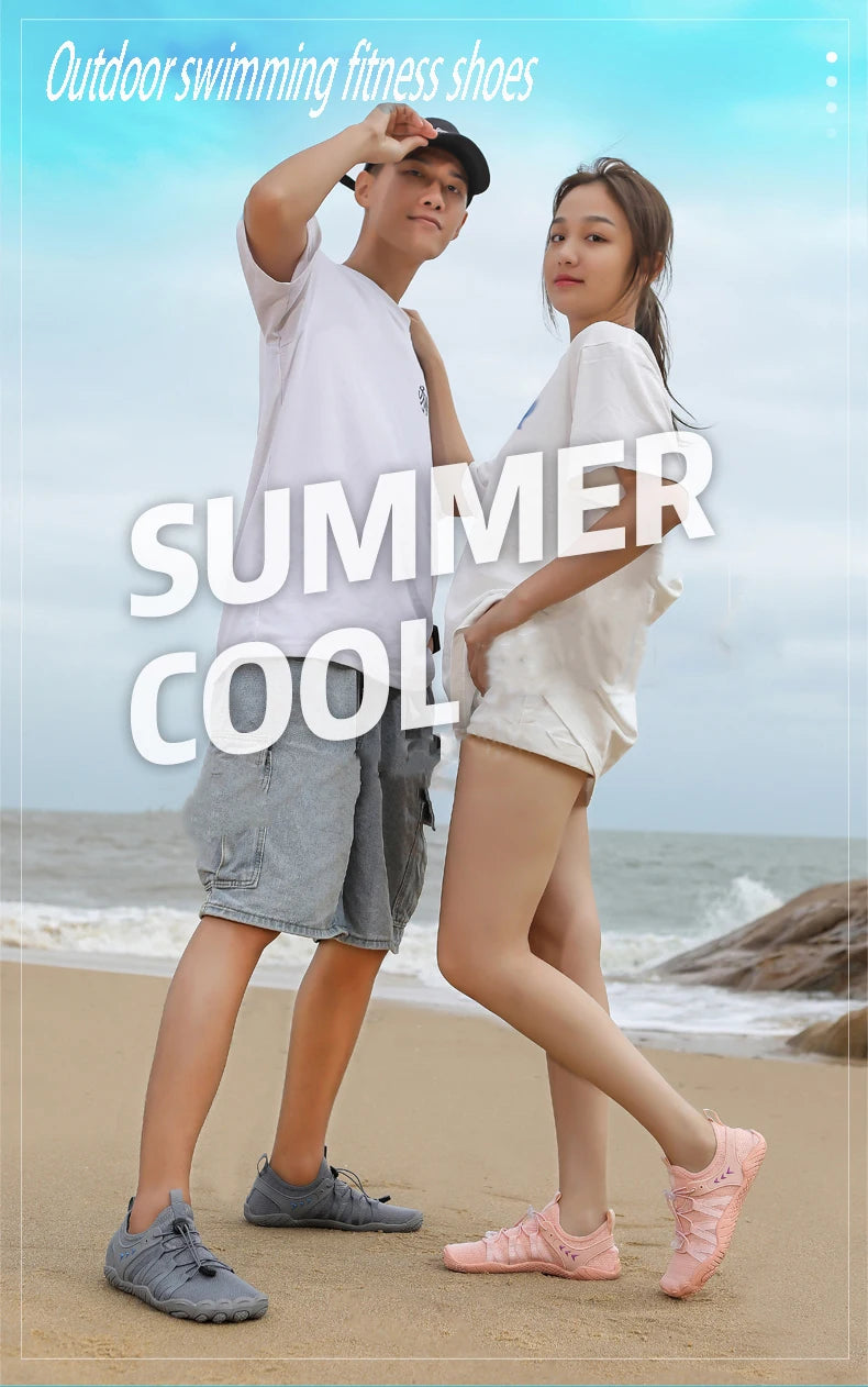 EOCENE Quick-dry Swimming Beach Wading Fitness Hiking fishing Flats Sports Aqua Casual Gym Surf Outdoor Water Sneakers Shoes