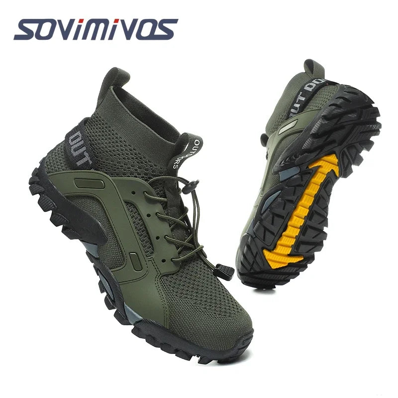 Men's Cross-Trainer | Barefoot & Minimalist Shoe | Zero Drop Sole | Wide Toe Box Man Upstream Swimming Shoes Beach Slippers