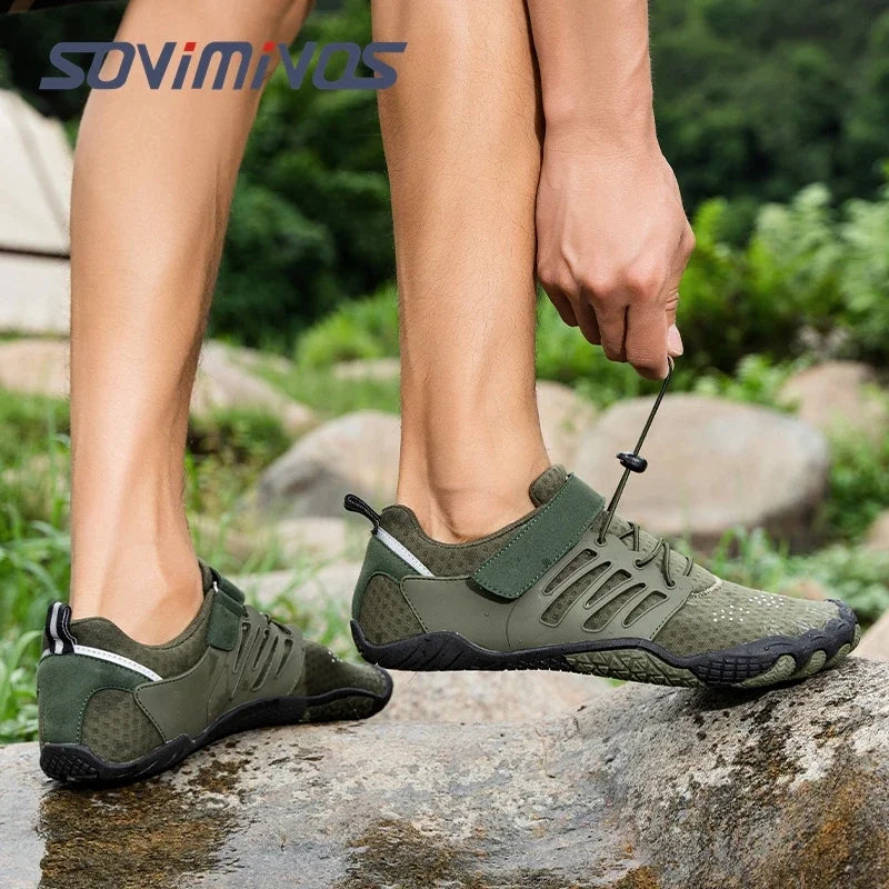 Men's Cross-Trainer | Barefoot & Minimalist Shoe | Zero Drop Sole | Wide Toe Box Man Upstream Swimming Shoes Beach Slippers