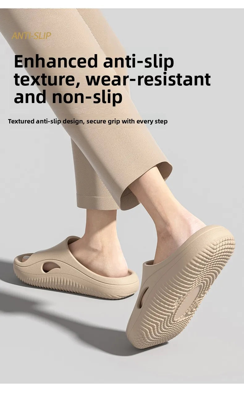 Comfortable Anti-Slip Operating Room Slippers for Men And Women Home Slippers round Toe EVA Material All Seasons Wear