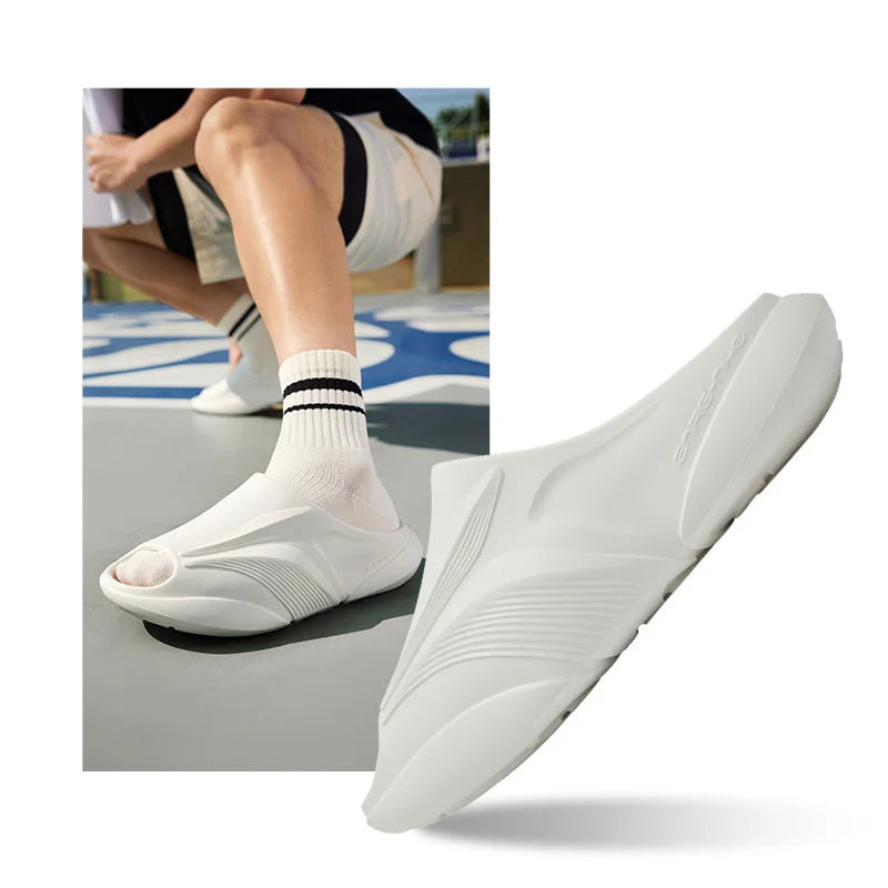 361 Degrees Furious Men Slippers Outdoors Breathable Soft Anti-slip Antiskid Sandal Flexible Durable Stable Male Shoes 672521113