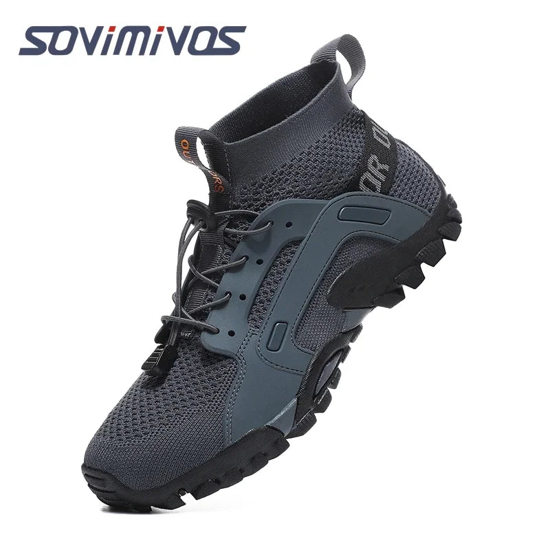 Men's Cross-Trainer | Barefoot & Minimalist Shoe | Zero Drop Sole | Wide Toe Box Man Upstream Swimming Shoes Beach Slippers