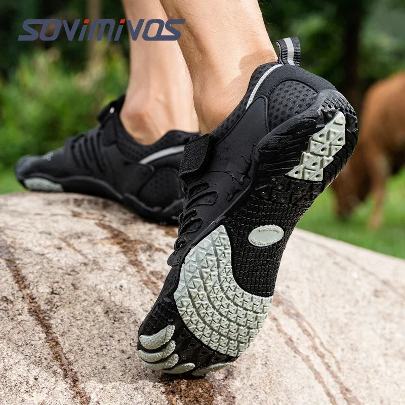 Men's Cross-Trainer | Barefoot & Minimalist Shoe | Zero Drop Sole | Wide Toe Box Man Upstream Swimming Shoes Beach Slippers
