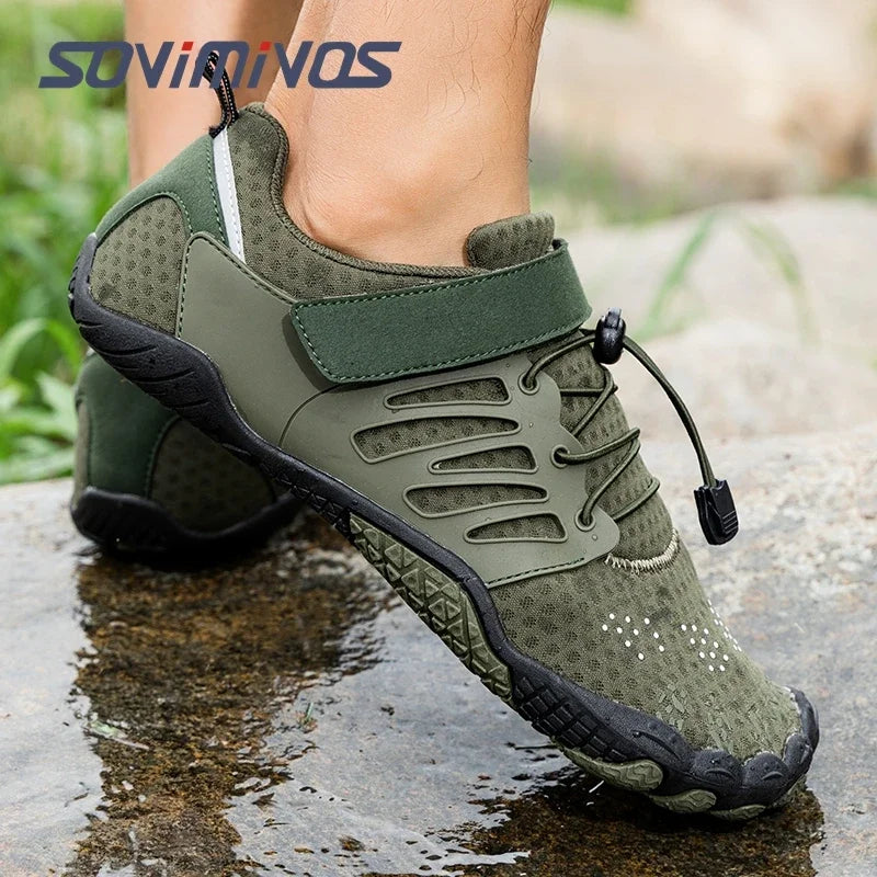 Men's Cross-Trainer | Barefoot & Minimalist Shoe | Zero Drop Sole | Wide Toe Box Man Upstream Swimming Shoes Beach Slippers