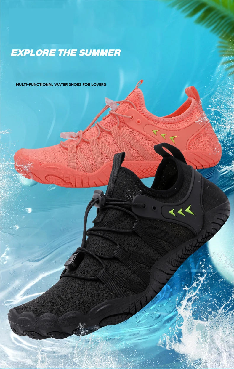 EOCENE Quick-dry Swimming Beach Wading Fitness Hiking fishing Flats Sports Aqua Casual Gym Surf Outdoor Water Sneakers Shoes