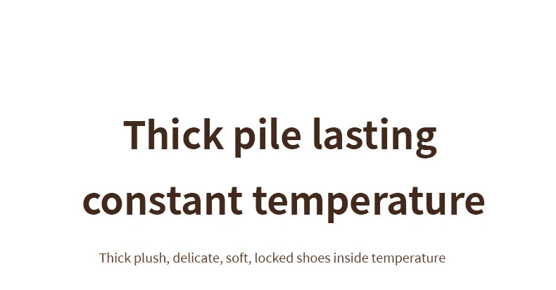 Autumn and Winter Slippers Women's Indoor Home Comfortable Fashion All-match Plush Warm Slippers Unisex Home Shoes for Winter
