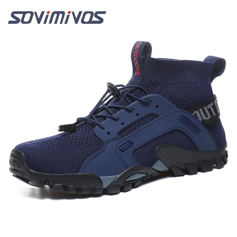 Men's Cross-Trainer | Barefoot & Minimalist Shoe | Zero Drop Sole | Wide Toe Box Man Upstream Swimming Shoes Beach Slippers