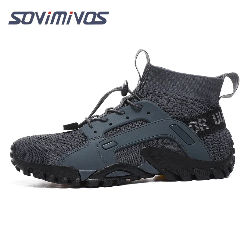 Men's Cross-Trainer | Barefoot & Minimalist Shoe | Zero Drop Sole | Wide Toe Box Man Upstream Swimming Shoes Beach Slippers