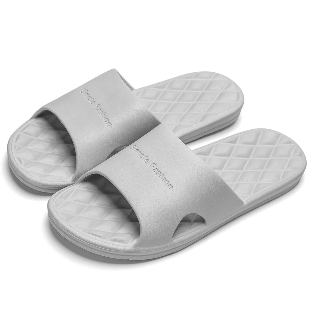 TZLDN 36-49 plus size EVA Soft Bottom Slippers for Women Home Bathroom Summer Sandals for Men Summer Beach Wear Unisex Slides