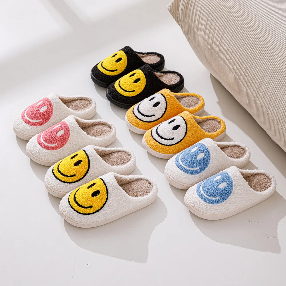 Women's Winter High-End Cotton Slippers, Women's Indoor Home Plush Warm Maternity Slippers, Couple Slippers with Added Fleece for Men in Autumn and Winter