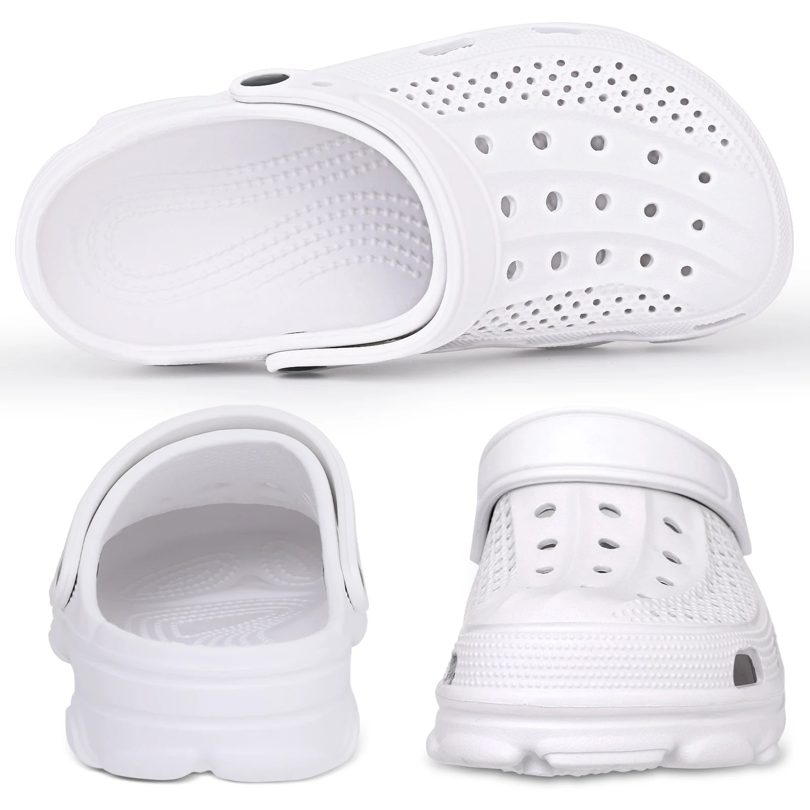 Kidmi Fashion Men Clogs Slippers Summer Clogs Slippers Outdoor Breathable Beach Slippers Soft Men Garden Slippers Home Sandals