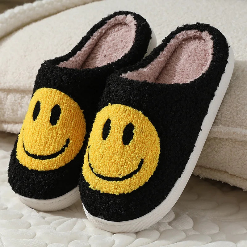Women's Winter High-End Cotton Slippers, Women's Indoor Home Plush Warm Maternity Slippers, Couple Slippers with Added Fleece for Men in Autumn and Winter
