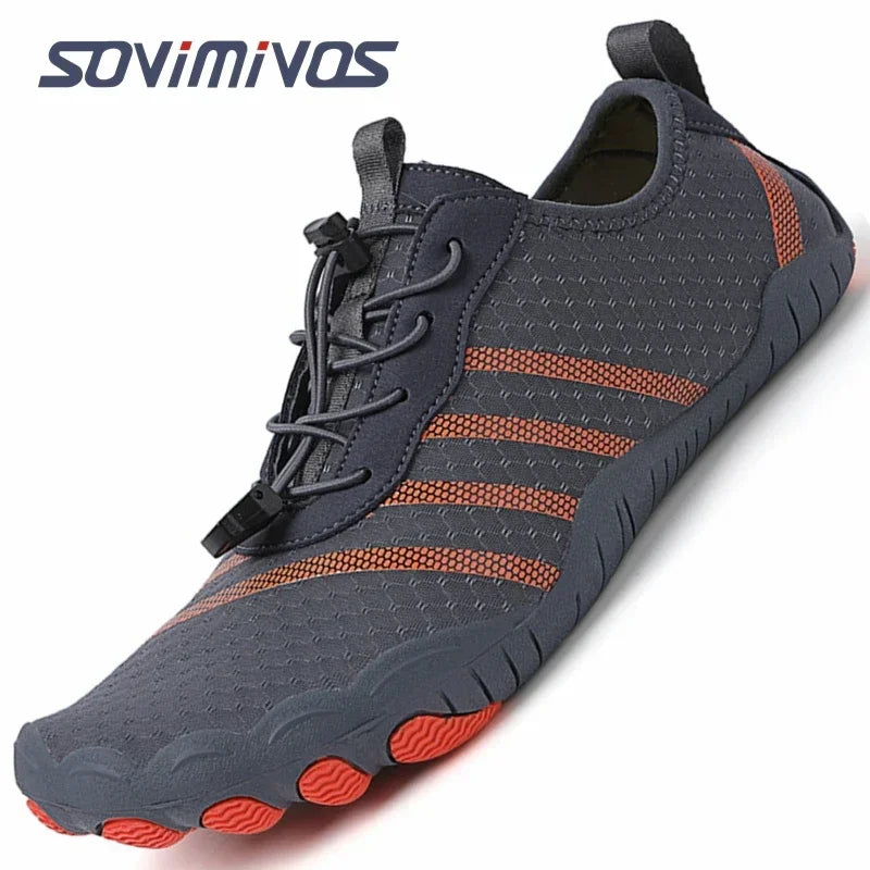 Men's Cross-Trainer | Barefoot & Minimalist Shoe | Zero Drop Sole | Wide Toe Box Man Upstream Swimming Shoes Beach Slippers