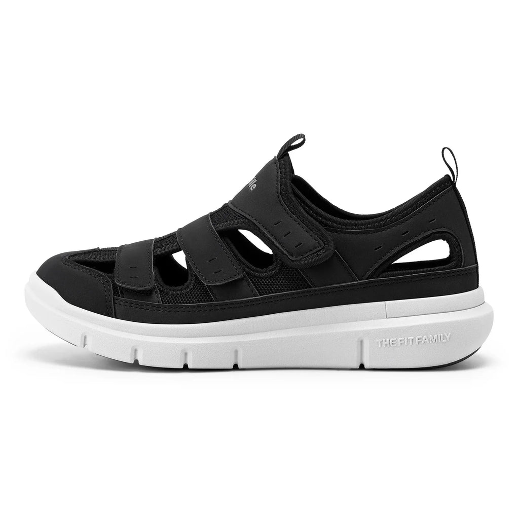 FitVille Men's Sandals Widened Diabetes Shoes Mens Casual Shoes Lightweight for Plantar Fasciitis Arch support Relief Pain