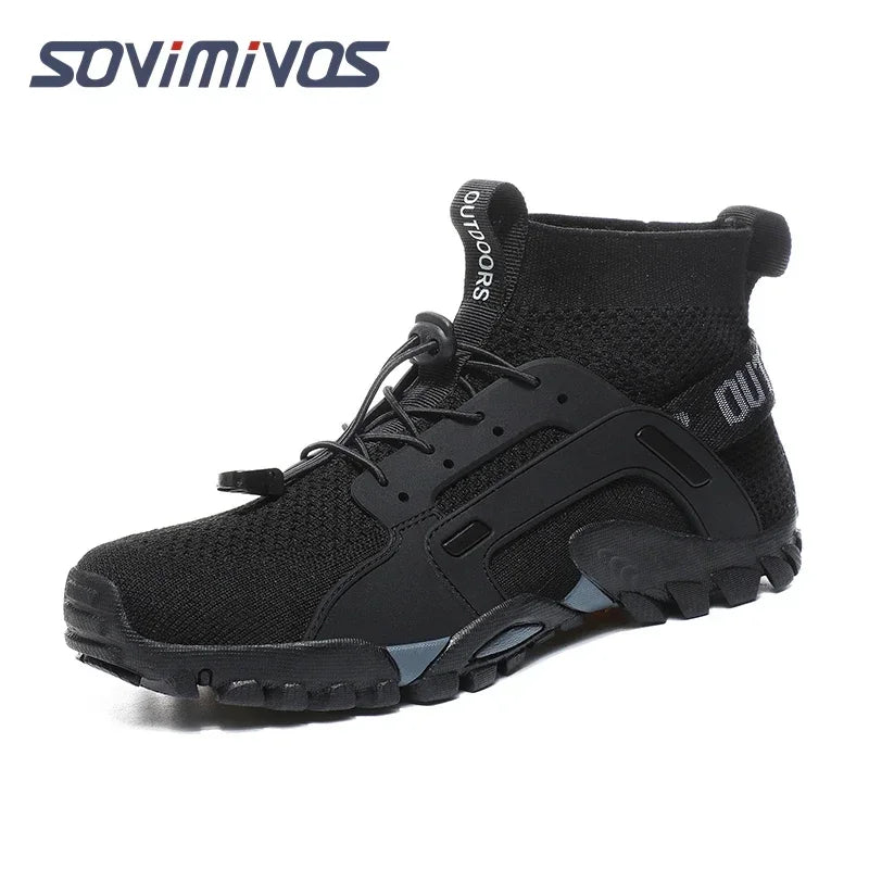 Men's Cross-Trainer | Barefoot & Minimalist Shoe | Zero Drop Sole | Wide Toe Box Man Upstream Swimming Shoes Beach Slippers