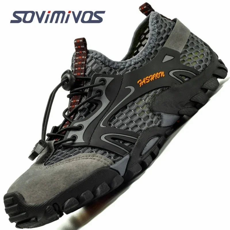 Men's Cross-Trainer | Barefoot & Minimalist Shoe | Zero Drop Sole | Wide Toe Box Man Upstream Swimming Shoes Beach Slippers