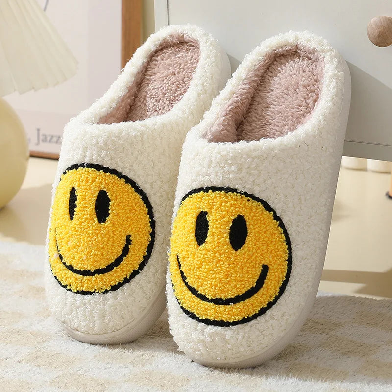 Women's Winter High-End Cotton Slippers, Women's Indoor Home Plush Warm Maternity Slippers, Couple Slippers with Added Fleece for Men in Autumn and Winter