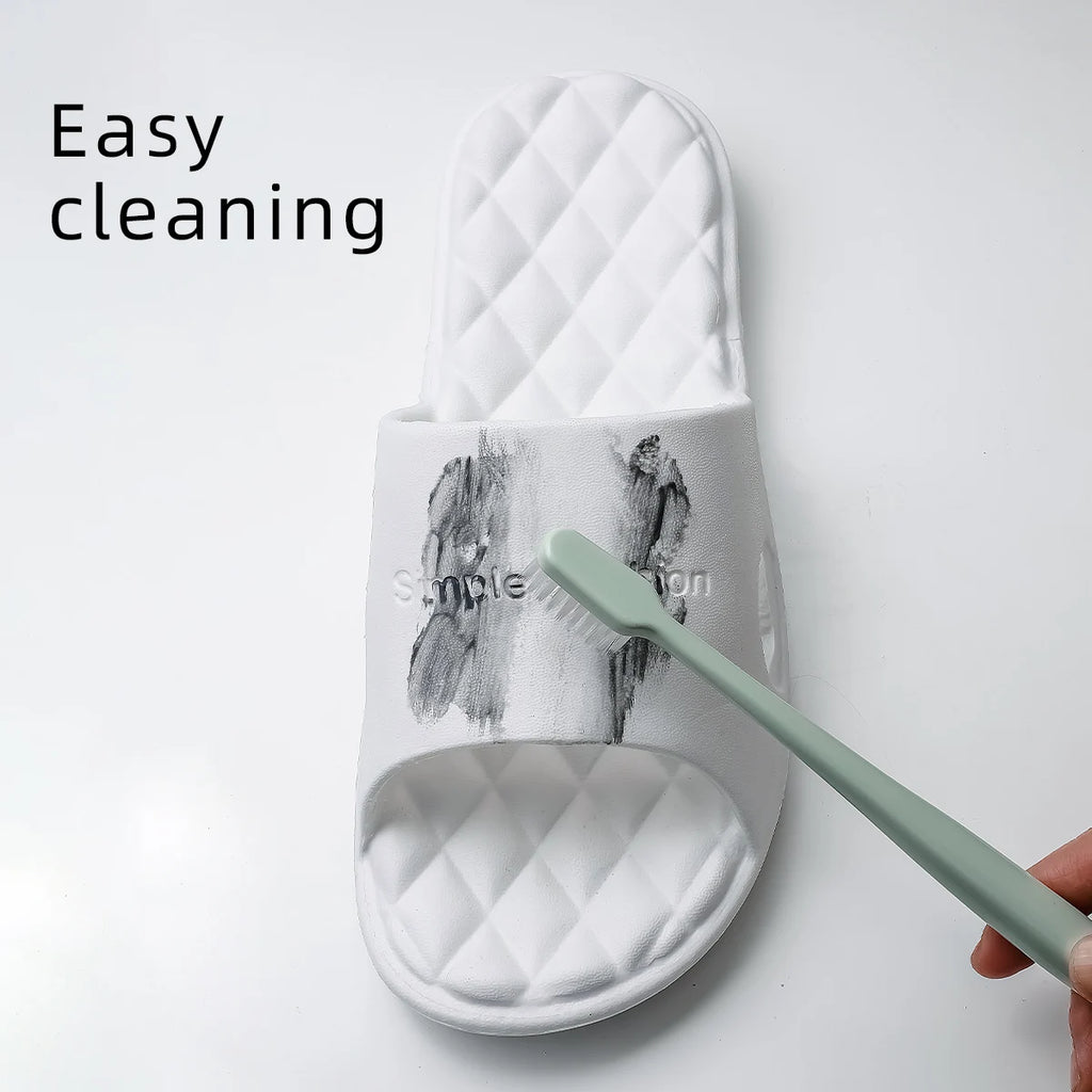 TZLDN 36-49 plus size EVA Soft Bottom Slippers for Women Home Bathroom Summer Sandals for Men Summer Beach Wear Unisex Slides