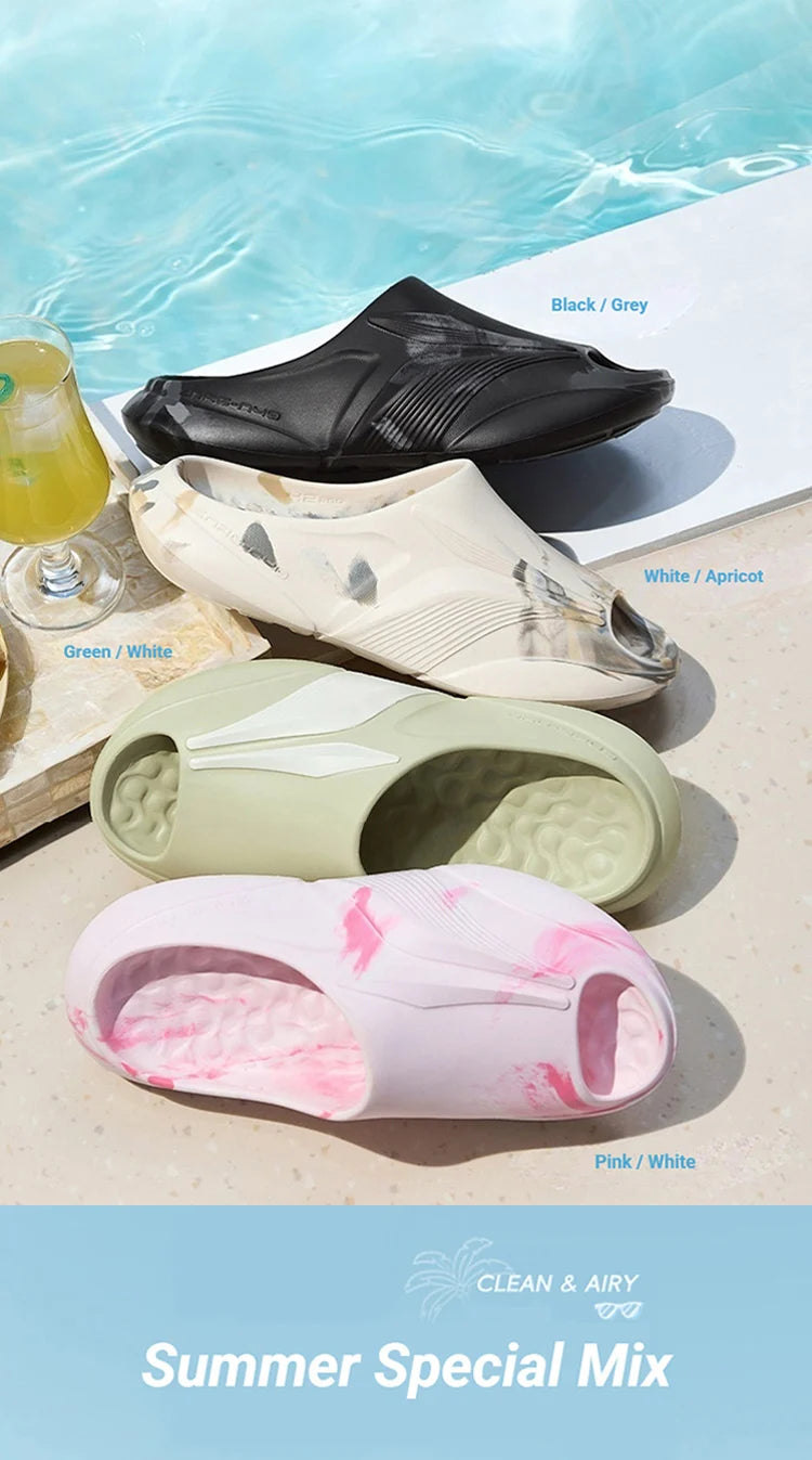 361 Degrees Furious 2 Men and Women Slippers Soft Comfortable Resilience Durable Skidproof Outdoor Home Unisex Slipper 672621110