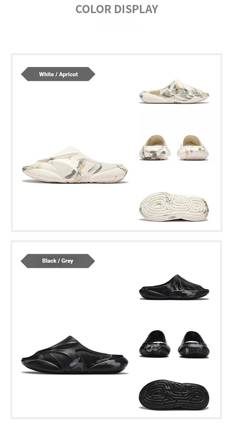 361 Degrees Furious 2 Men and Women Slippers Soft Comfortable Resilience Durable Skidproof Outdoor Home Unisex Slipper 672621110