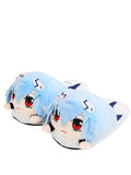 Cartoon Couple Home Slippers New Century Evangelical Soldier Plush Slippers Rei Ayanami Animation Autumn Winter Cotton Slipper