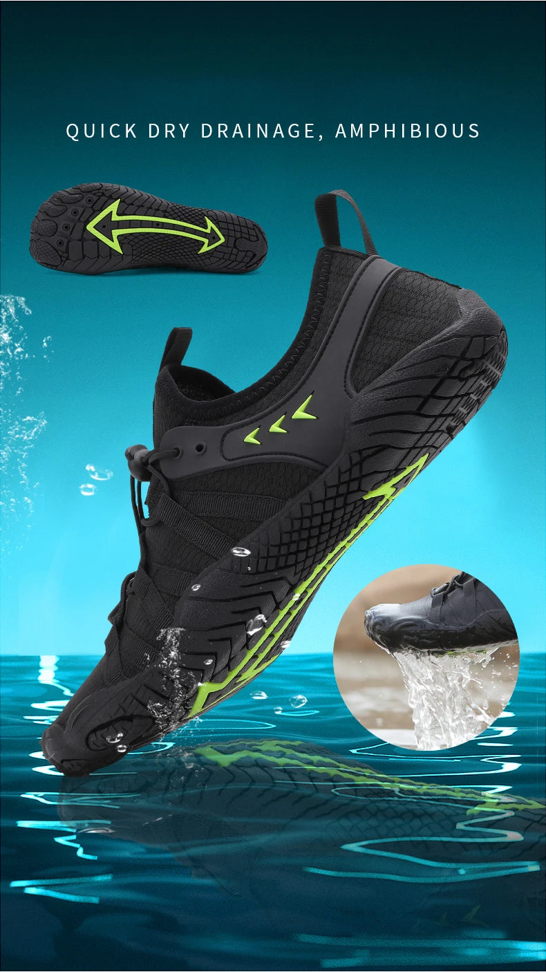 EOCENE Quick-dry Swimming Beach Wading Fitness Hiking fishing Flats Sports Aqua Casual Gym Surf Outdoor Water Sneakers Shoes