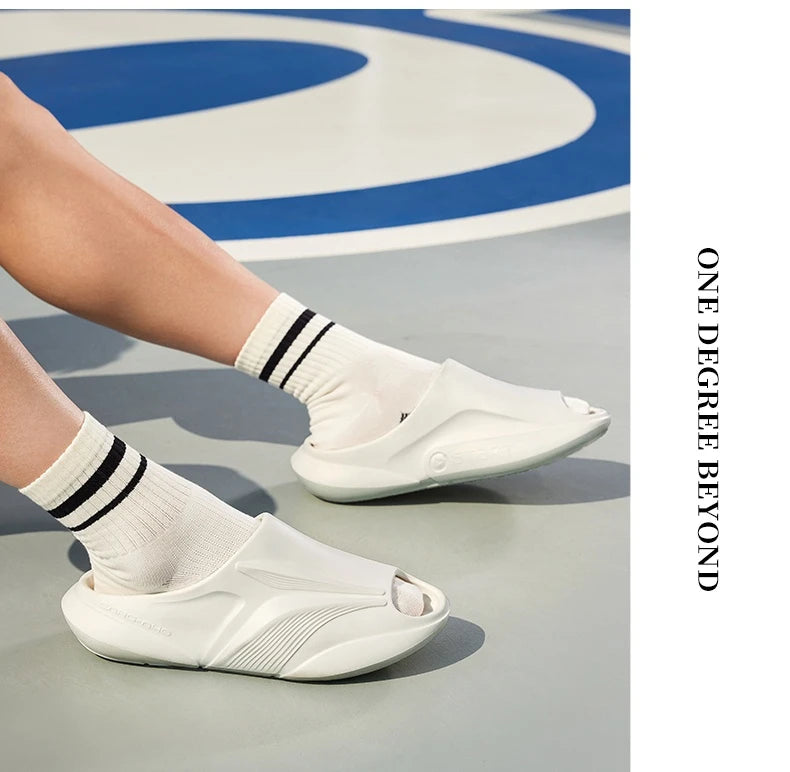 361 Degrees Furious Men Slippers Outdoors Breathable Soft Anti-slip Antiskid Sandal Flexible Durable Stable Male Shoes 672521113