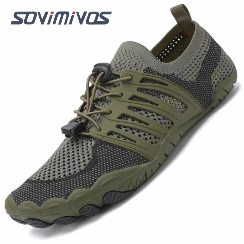 Men's Cross-Trainer | Barefoot & Minimalist Shoe | Zero Drop Sole | Wide Toe Box Man Upstream Swimming Shoes Beach Slippers