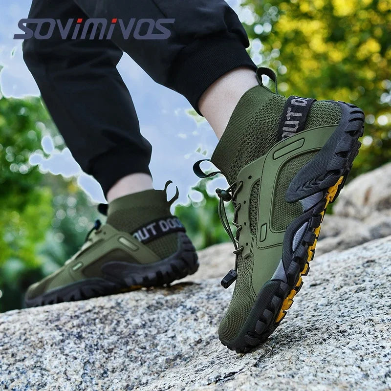 Men's Cross-Trainer | Barefoot & Minimalist Shoe | Zero Drop Sole | Wide Toe Box Man Upstream Swimming Shoes Beach Slippers
