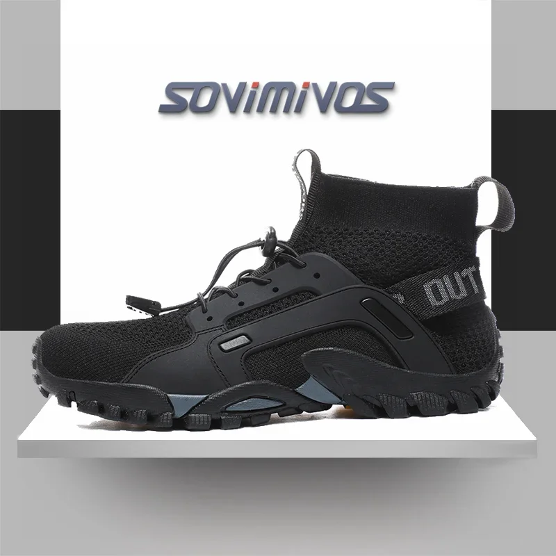 Men's Cross-Trainer | Barefoot & Minimalist Shoe | Zero Drop Sole | Wide Toe Box Man Upstream Swimming Shoes Beach Slippers
