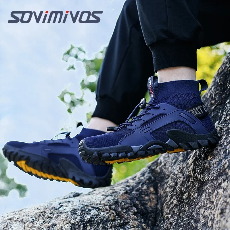 Men's Cross-Trainer | Barefoot & Minimalist Shoe | Zero Drop Sole | Wide Toe Box Man Upstream Swimming Shoes Beach Slippers