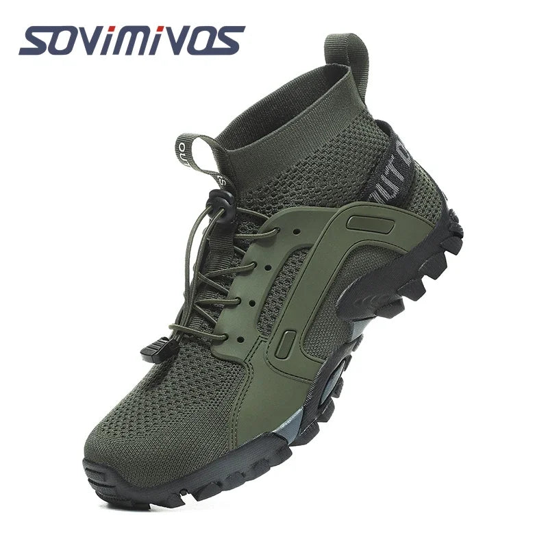 Men's Cross-Trainer | Barefoot & Minimalist Shoe | Zero Drop Sole | Wide Toe Box Man Upstream Swimming Shoes Beach Slippers