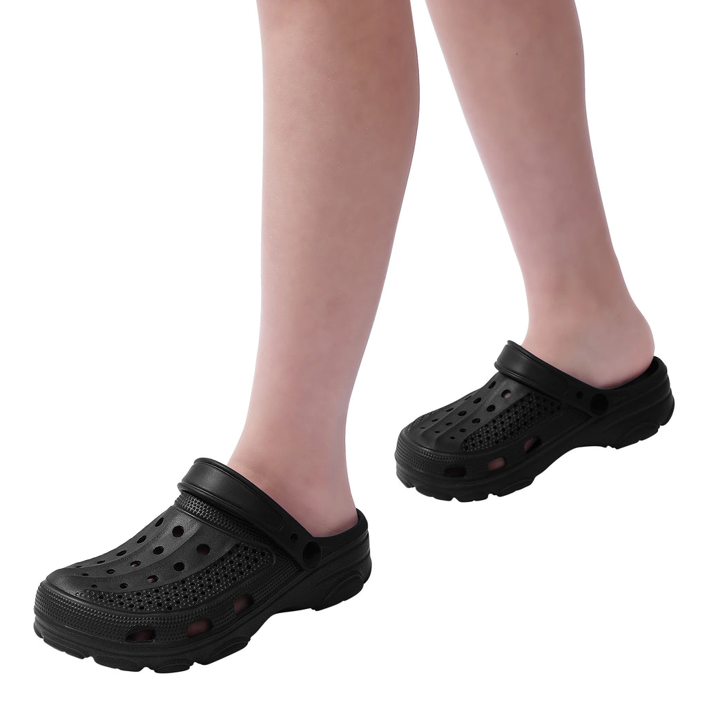 Kidmi Fashion Men Clogs Slippers Summer Clogs Slippers Outdoor Breathable Beach Slippers Soft Men Garden Slippers Home Sandals