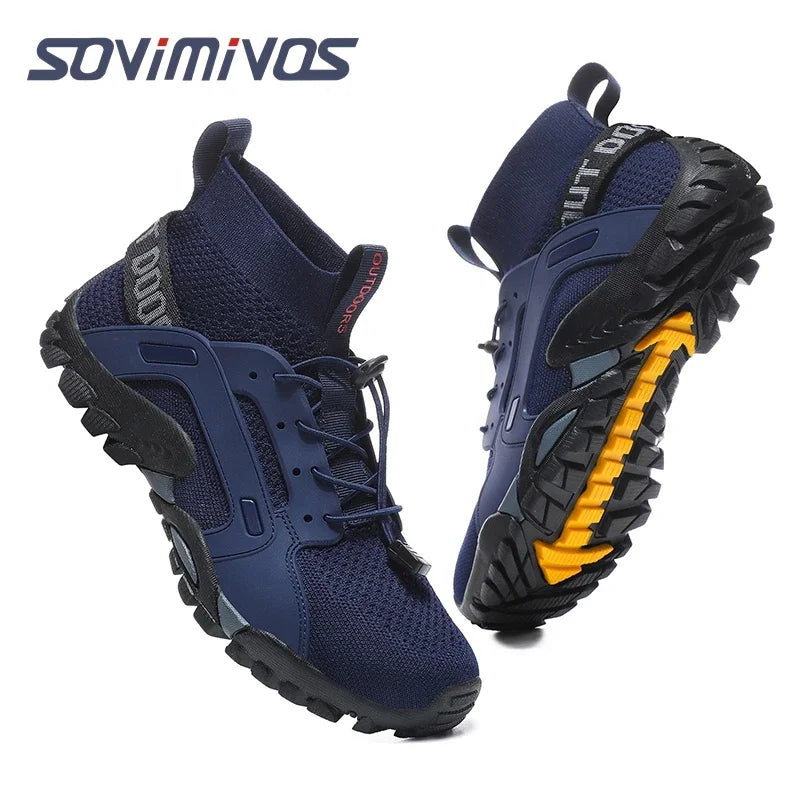 Men's Cross-Trainer | Barefoot & Minimalist Shoe | Zero Drop Sole | Wide Toe Box Man Upstream Swimming Shoes Beach Slippers
