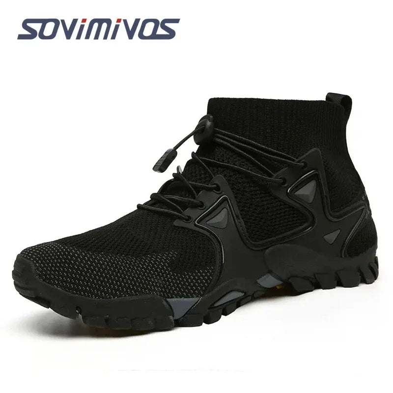 Men's Cross-Trainer | Barefoot & Minimalist Shoe | Zero Drop Sole | Wide Toe Box Man Upstream Swimming Shoes Beach Slippers