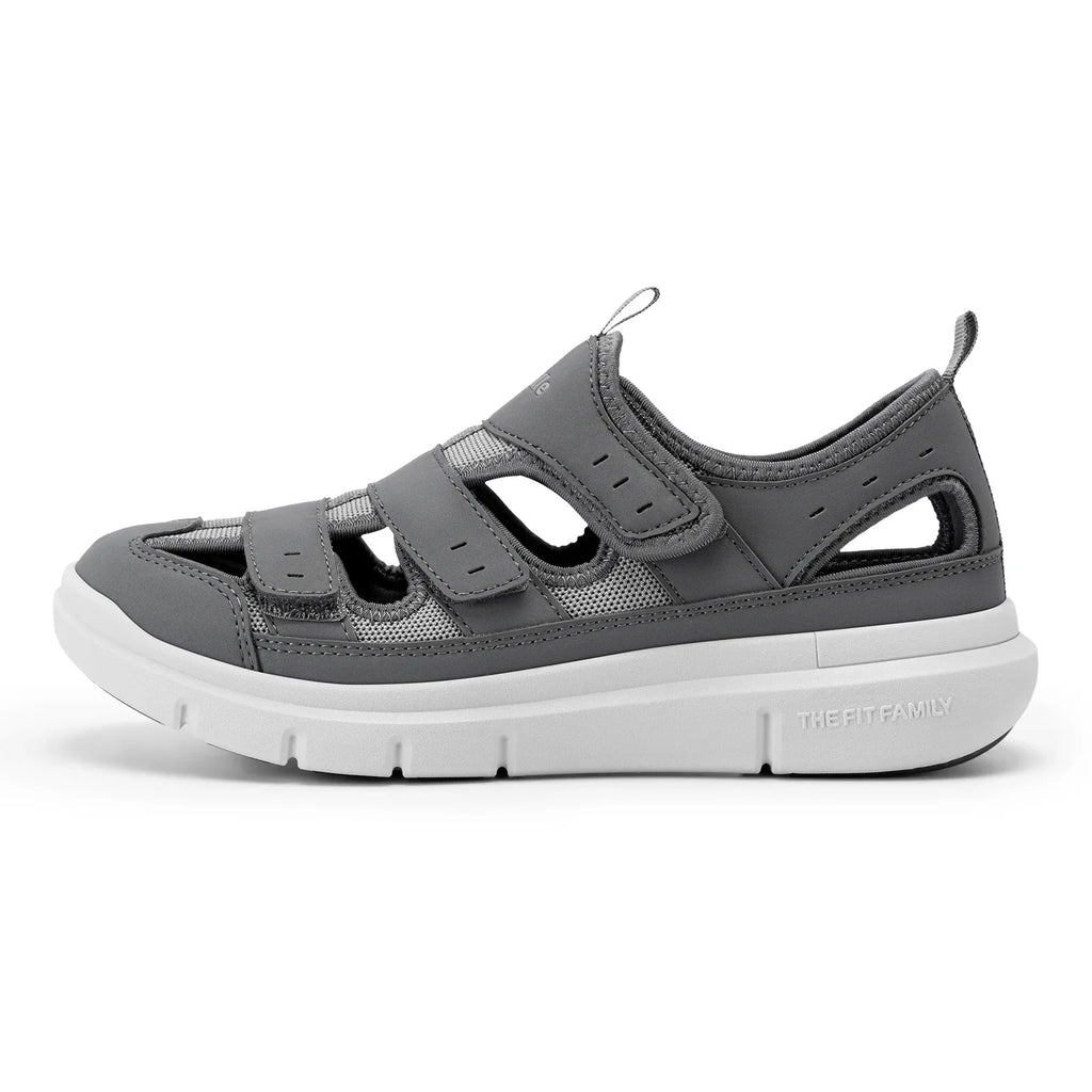 FitVille Men's Sandals Widened Diabetes Shoes Mens Casual Shoes Lightweight for Plantar Fasciitis Arch support Relief Pain